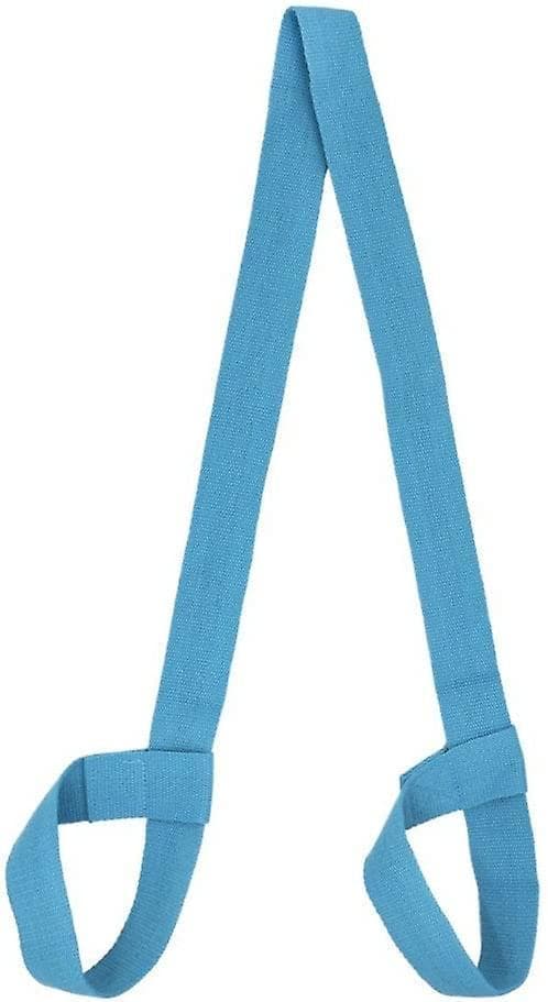 Slitesterk Yogamatte Sele Stropp, Yogamatte Bærestropp Blue