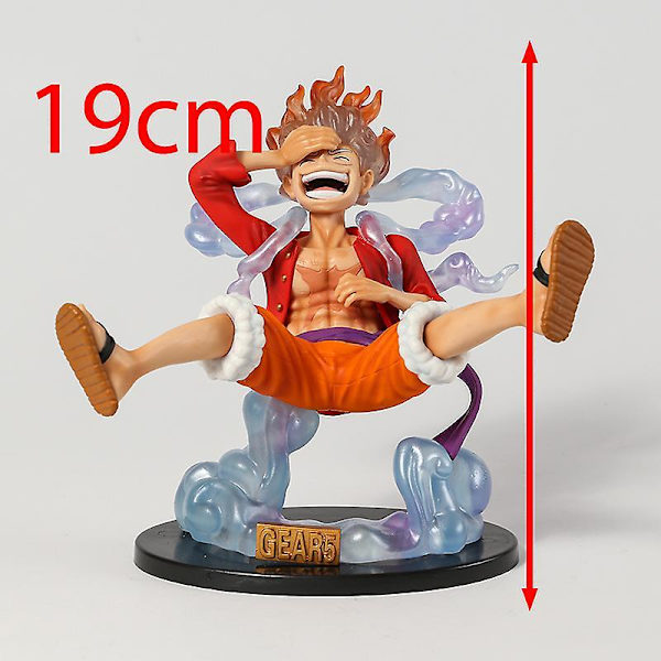 One Piece Viides Vaihde 5 Aurinkojumala Luffy Nika Keräilyhahmo Mallinukke Koristelelu red no box
