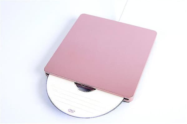 Apple Macbook Pro Air Mac Pc Laptop Usb External Slot In Cd / Dvd Drive Burner silver