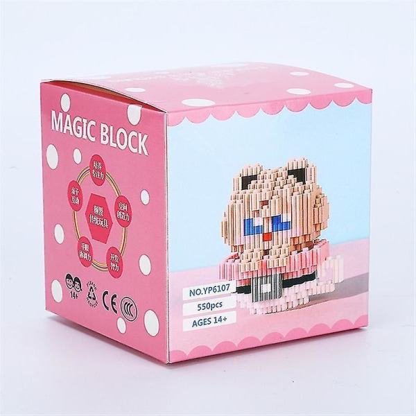 Vorallme Toy Building Blocks Stall Small Particles High Difficulty Puzzle Assembled Toys-style 69