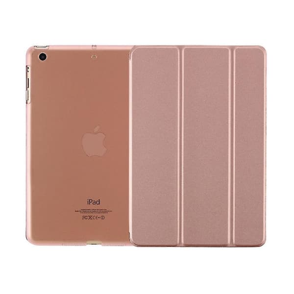 Compatible 2018/2017 Ipad 9.7 5th / 6th Generation - Slim Lightweight Cover Rose Gold