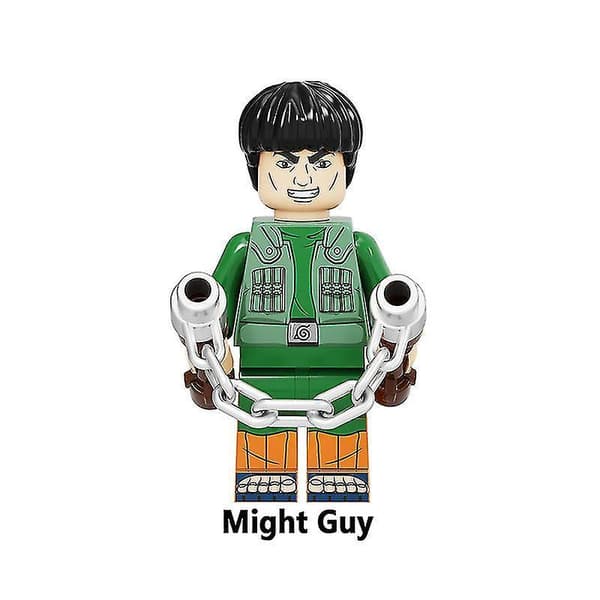 6pc Naruto Building Block Minifigure Toys