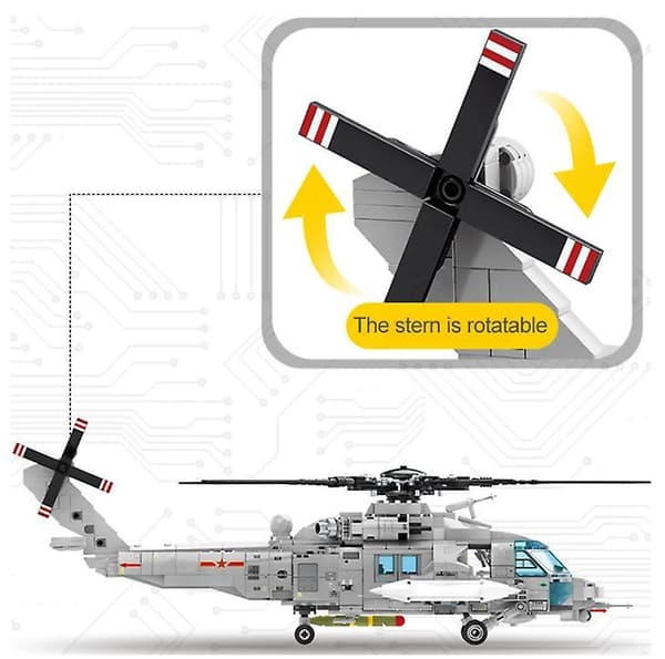 Helikopter Transport Byggeklodser