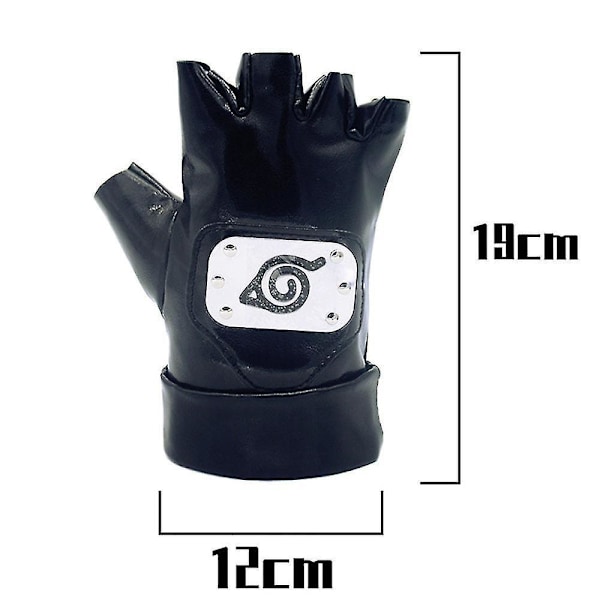 5 kpl/setti Naruto Kakashi Anime Cosplay Asusteet Käsineet Kun