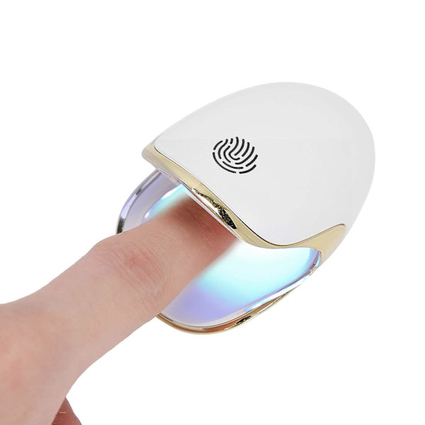 Uv Led Kynsilamppu Mini Kynsilakankuivain Yhdelle Sormelle, Pieni Kannettava Yhden Sormen
