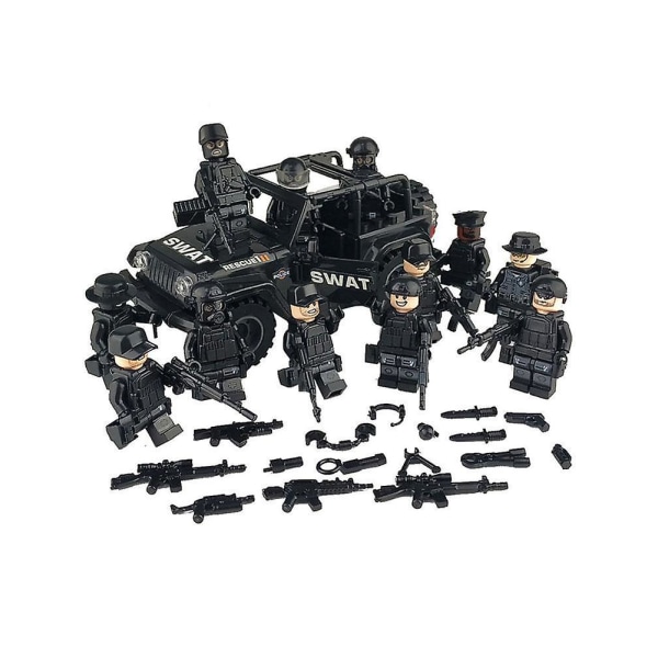 Military Special Forces Building Block Dolls Children's Toys