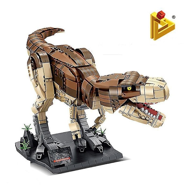 Ideas Dinosaurukset Lelut Jurassic Park T-rex Dinosaurusten maailma Rakennuspalikat Luovat muodonmuuttuvat dinosaurustiilisarjat Poikalelut Lasten lahja Ei alkuperäistä laatikkoa