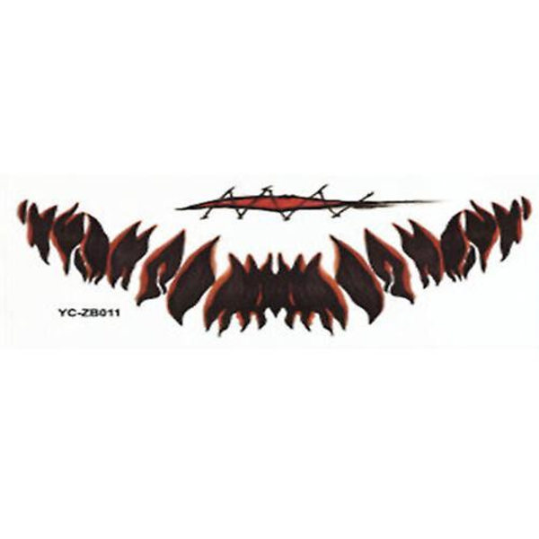 1/12 stk. Halloween Spøg Makeup Midlertidig Tatovering Tattoo stickers 11