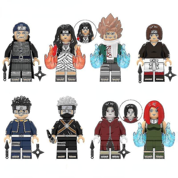Children's Assembling Toy Naruto Series Uchiha With Tkashi Minifigure Building Blocks