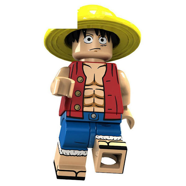14 Pcs Luffy Ace Whitebeard Nami Franky Brook Sabo Action Figures Building Blocks Minifigures Desktop Decor
