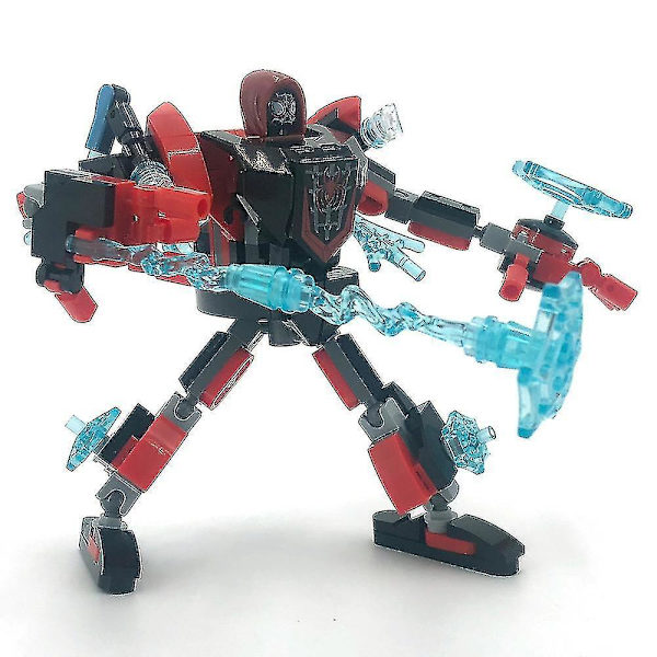 12cm Disney Avengers Spide Man Myers Assembled Building Block Toys