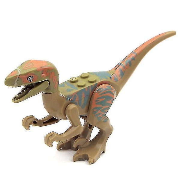 8pcs Jurassic Dinosaur Building Blocks Mini Toys