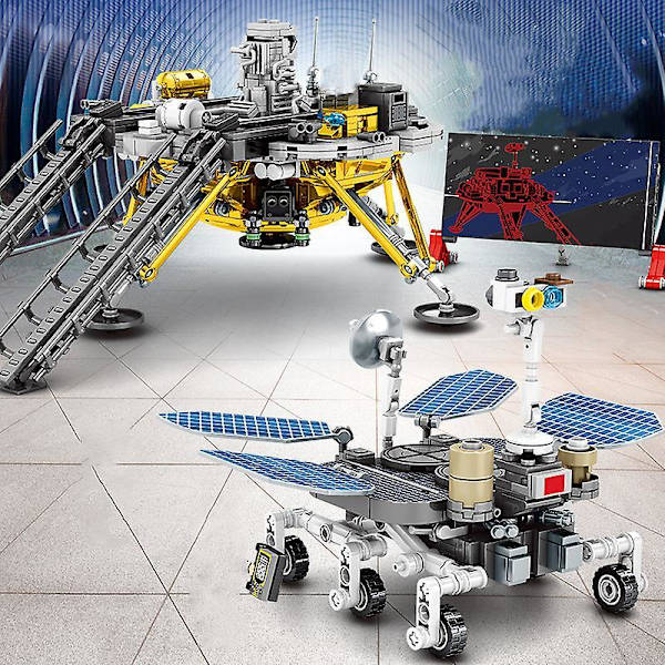 Sembo City Rockets Space Shuttle Mars Rover Model Building Blocks Assembly Bricks Stem Educational Toys For Kids Birthday Gifts203030 No Box