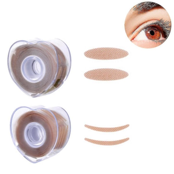 300 Pairs Roll Double Eyelid Stickers Natural Invisible Easy To Apply For A Long Time,without Taking Off,breathable And Without Leaving Tracesdouble E