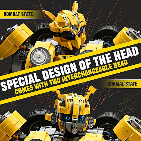 Creative Transformation Robot Mecha Model Building Blocks Technical Bricks Toys Birthday Gifts For Children Adults Boys 3500pcsin Carton Box