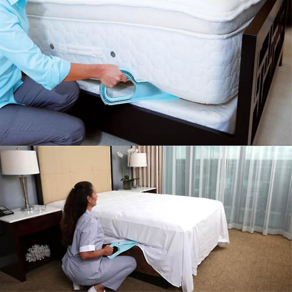 Mattress Lifter Ergonomic Bed Making & Lifting Handy Tool Alleviate Back Pain Default 2pcs