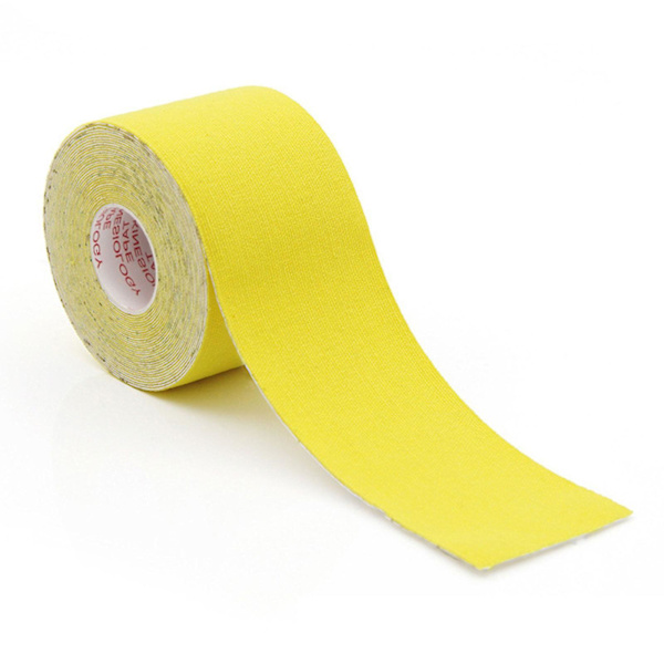 2.5cm*5m Kinesiology Tape For Face V Line Neck Eyes Lifting Wrinkle Remover Sticker Tape Facial Skin Care Tool Bandagem Elastica Yellow