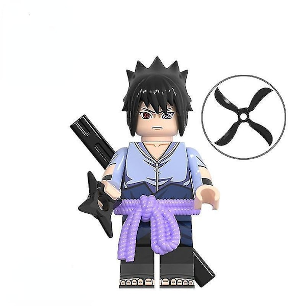 Konoha Village Children's Assembling Toys Naruto Series Metkay White Minifigure Building Blocks