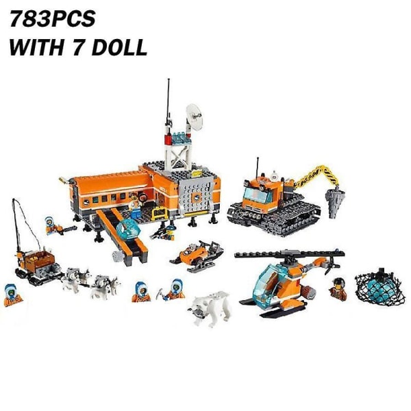 City Arctic Icebreaker Ice Breaker Ship Buildinlg Blocks Brick Diy Toys Kids Gifts City Friends With Dolls 60062 10443