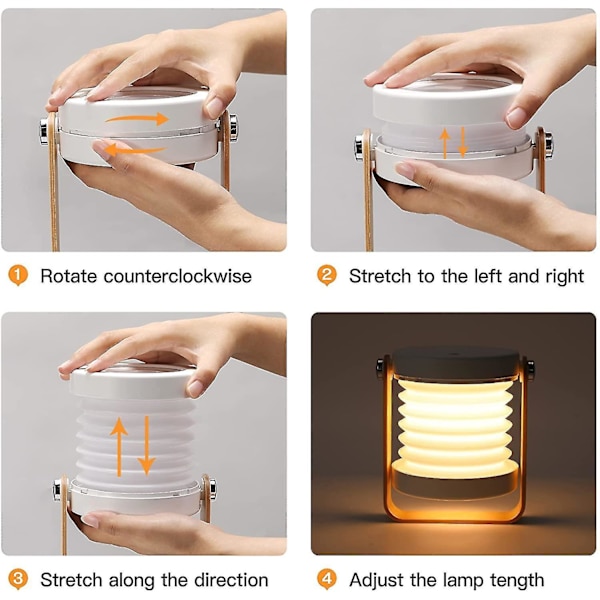 Dimmable Touch Light Bedside Lamp, Portable Bedside Lamp Bedside Lamps With Safe Night Light