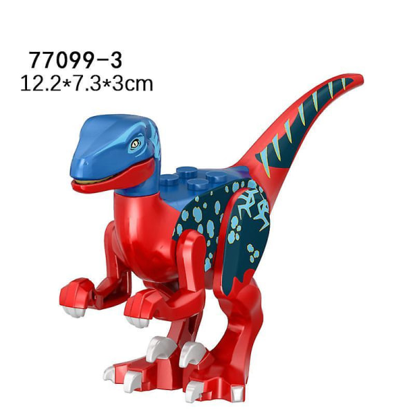 16pcs Tyrannosaurus Rex Dinosaur Model Children's Educational Jurassic Small Dinosaur Toy