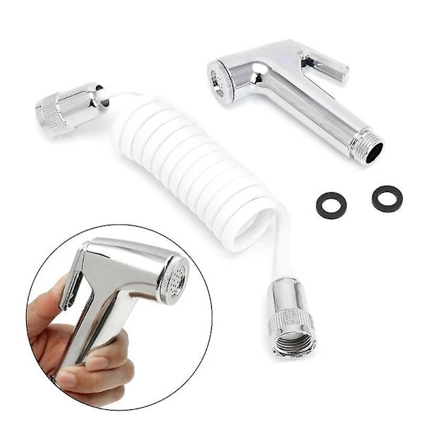 1pcs Handheld Portable Diaper Bidets Toilet Shattaf Sprayer Clean Flusher Abs Shower Head Nozzle