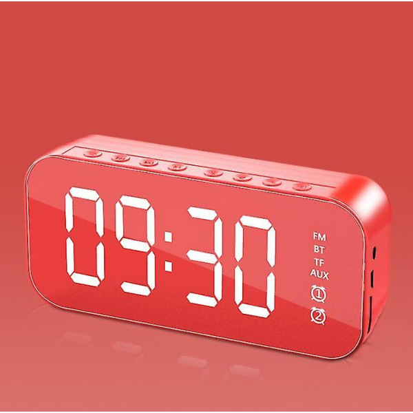 Multifunctional Led Digital Alarm Clock, Bluetooth Speaker, Bedside Desktop Luminous Electronic Music