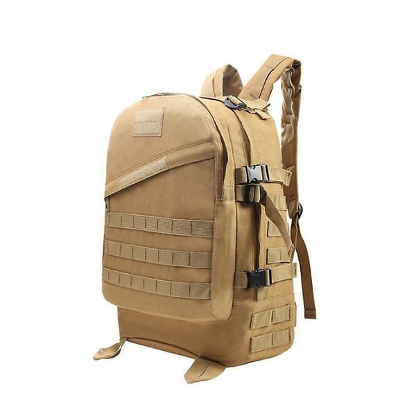 Backpack army fan mountaineering hiking bag shoulder length 3d attack   tactics Khaki