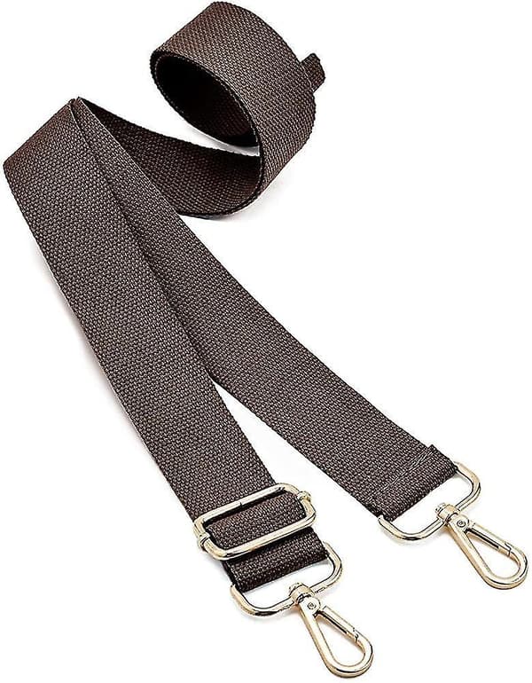 Wide Shoulder Bags Strap.adjustable Replacement Bag Strap With Metal Swivel Hooks Soft