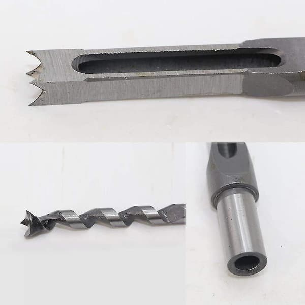4-pack Square Hole Mortise Hole Saw Drill Bit Set Diy Woodworking Drill Bit Set Hole Opening