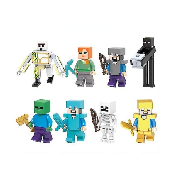 Minecraft Series  Assembled Building Block toy