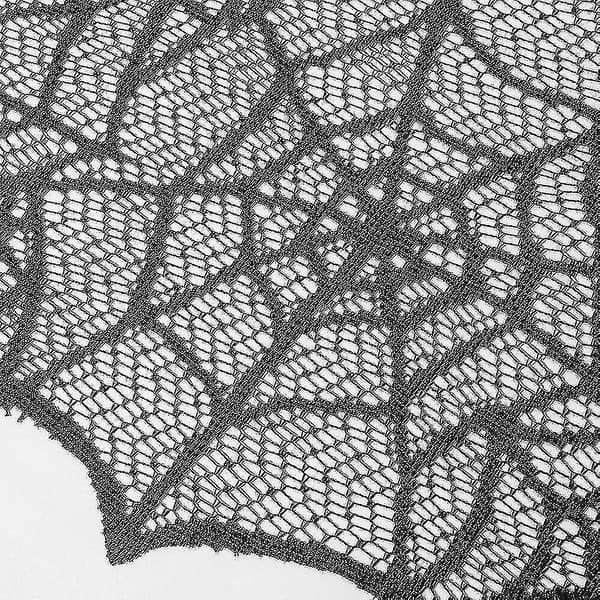 3d Bat Halloween Decorations Thanksgiving Decorations Lace Curtain Table Cloth1pcs-black