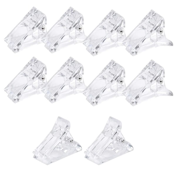 10 Pieces Nail Tip Clips, Nail Tip Clips Polygel, Polygel Tips Clips