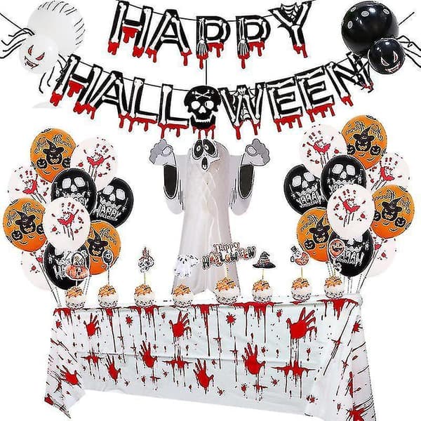 Halloween Decorations Indoor Set With Halloween Balloons