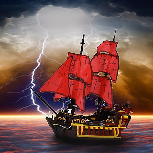 Børnelegetøj Skib Pirat Model Moc Klodser The Eternity Pirates Både Byggeklodser Idéer Serie Båd Klodser Drenge Fødselsdagsgaver Ingen Original Æske