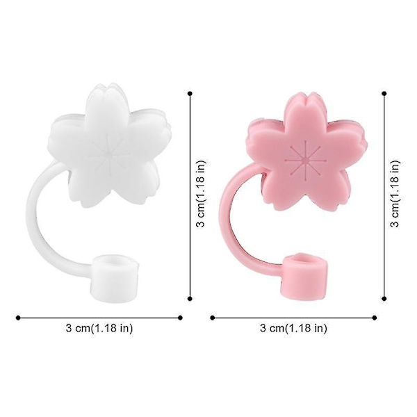 4pcs Creative Cloud Straw Cover Reusable Drinking Straw Plugs Dust-proof Cover