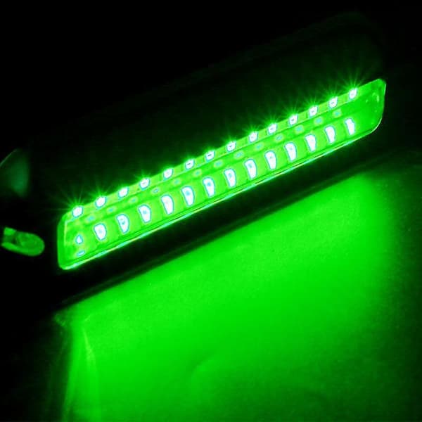 Undervandsbåd Hæklys 42 LED Rustfrit Stål Undervands Ponto 27 led blue