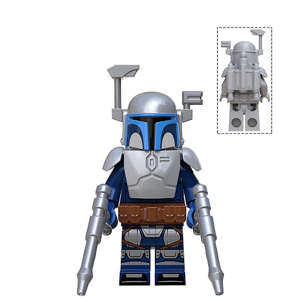 8pcs Star Wars Children's Educational  Assembled Building Blocks Minifigure Toys