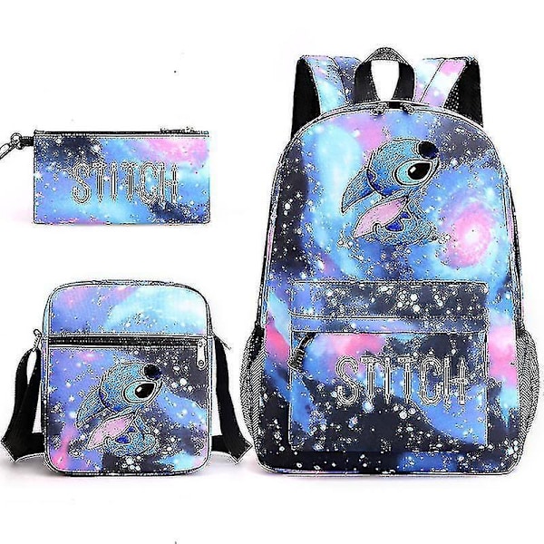 Lilo & Stitch Stitch Three-piece Set Backpack