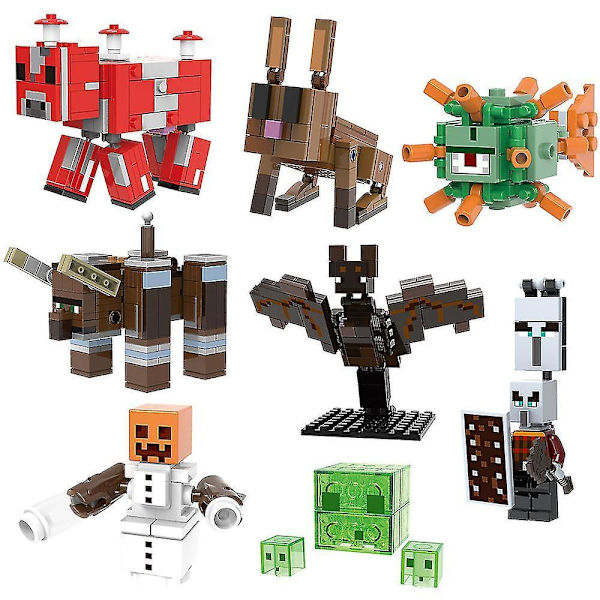 8 kpl Hahmosetti Minifiguurit Toimintahahmo Lasten Lelut Syntymäpäiväjuhlat Lahjat Aikuisille Ja Lapsille Pojat Tytöt