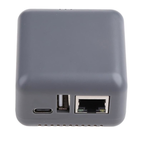 Wifi Network Wireless Bt 4.0 Print Server Networking Usb 2.0 Port Fast 10/100mbps Rj-45 Lan Port Ethernet Print Server Adapter Black