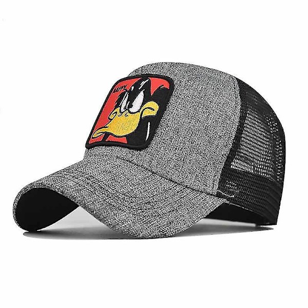 Disney Anime Figures Daffy Duck Baseball Cap Embroidered Cotton Cartoon Animals Four Seasons Mesh Hat Birthday Gifts 7