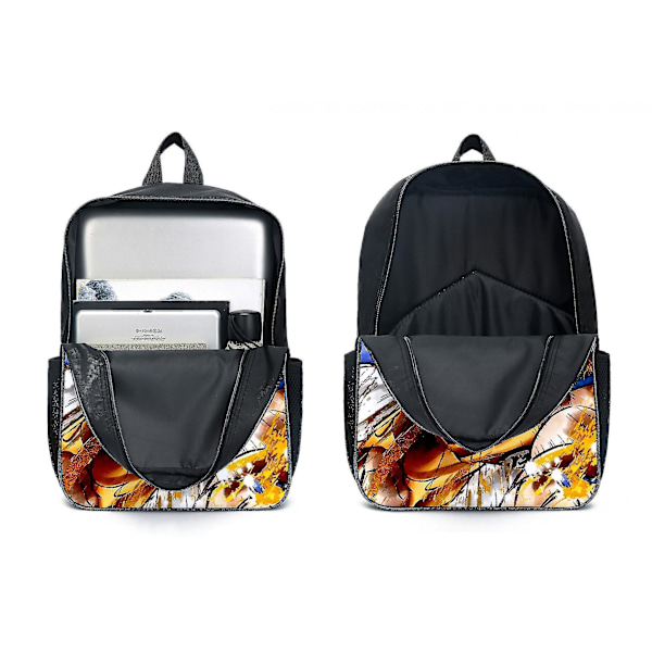 Dragon Ball Elementary School Theme Skolesekk 3-delt Sett Dataveske Messenger Bag Penal