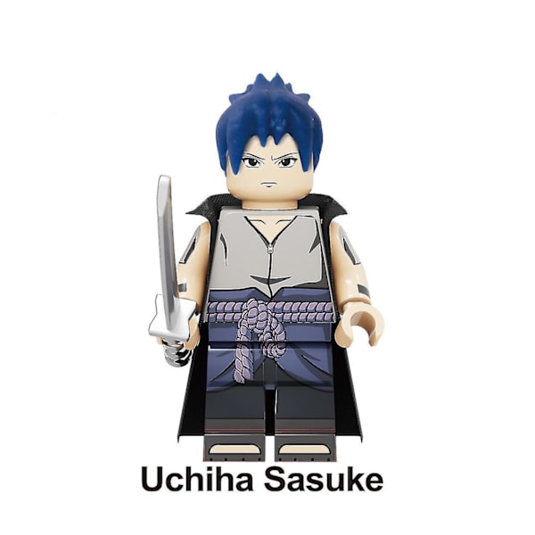 8pc Naruto Uzumaki Naruto Assembled Building Block Minifigure
