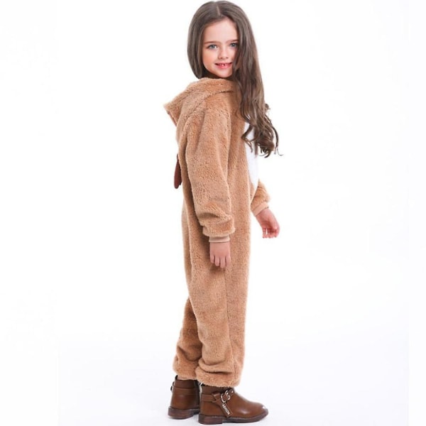 Facecloth Children's One-piece Christmas Moose Costume Christmas Party Role-playing Costumes S-xl L