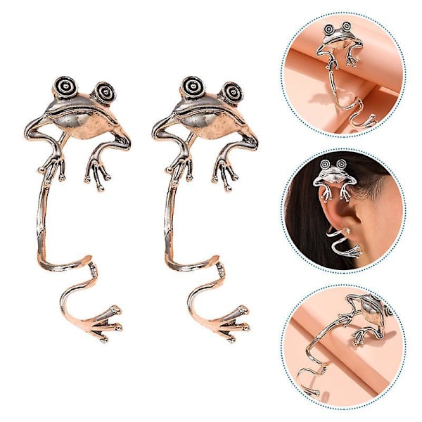 2pcs Frogs Ear Cuffs