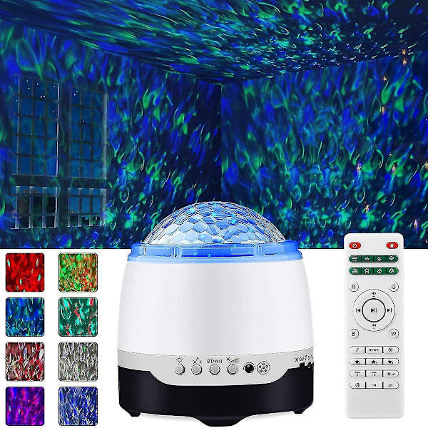 Led Projector Night Light,acsergery Projector Built-in Bluetooth