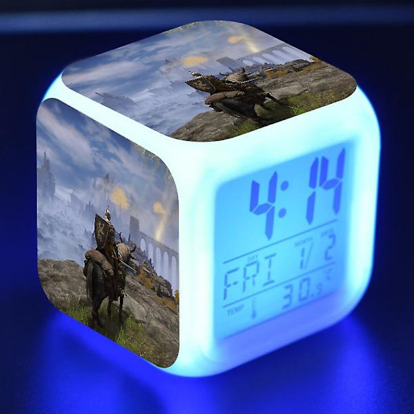 Ancient Ring, Elder Ring, Eldon Ring Led Luminous Alarm Clock-style 12