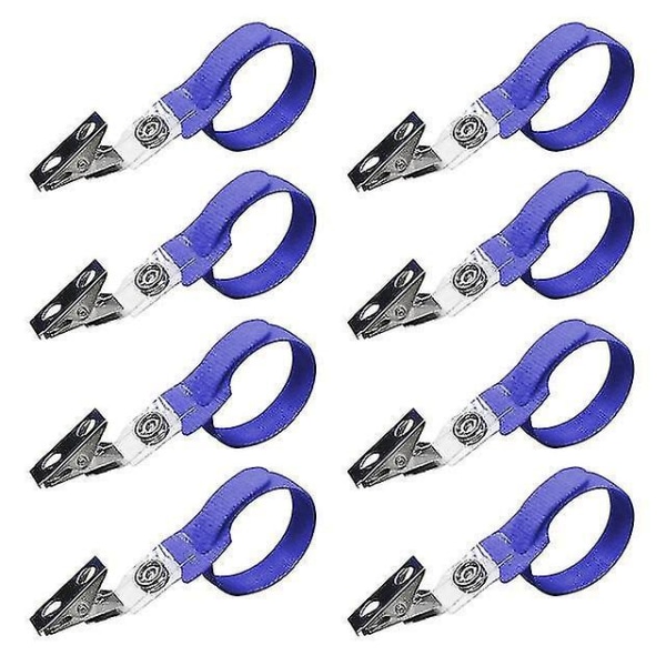 4/8/10 Pcs Cpap Hose Tubing Management Clip For Sleeping Tangle Proof 8 pcs blue tube clip