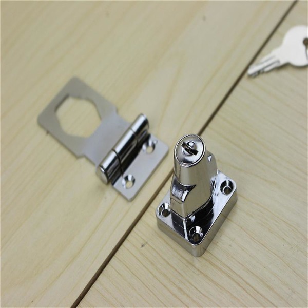 Punch-free With Lock Drawer Locks Letter Box Locker Double Door Cabinet Lock Office Cabinet Security Combination Lock 2.5inch